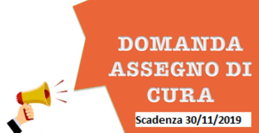 BANDO ASSEGNO DI CURA 2019